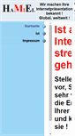 Mobile Screenshot of hamiel.de